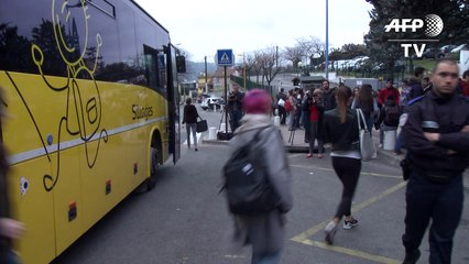 Reprise des cours au lycée de Grasse, 4 jours après la fusillade