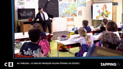 Au Tableau : François Fillon tente un DAB, Twitter adore