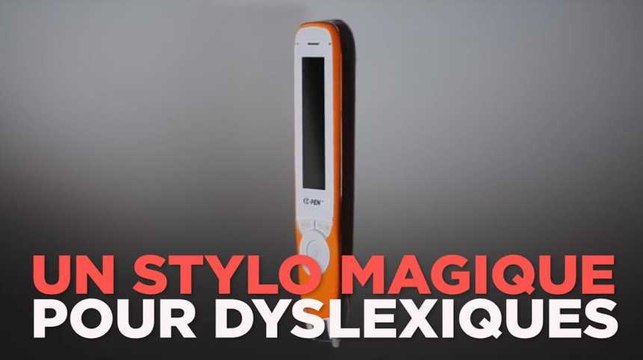 Un stylo magique qui lit les textes pour élèves dyslexiques