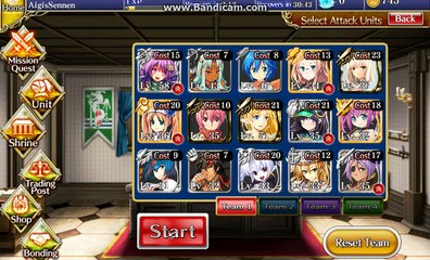 Millennium War Aigis - Citadel Battle - 4 Star Challenge