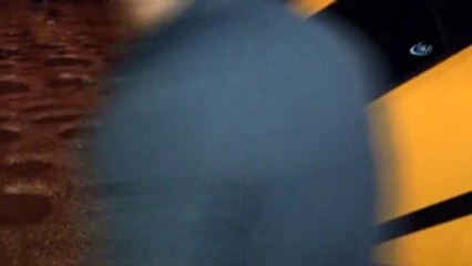 Ticari Taksi, Yağmur Nedeniyle Oluşan Göçüğe Düştü