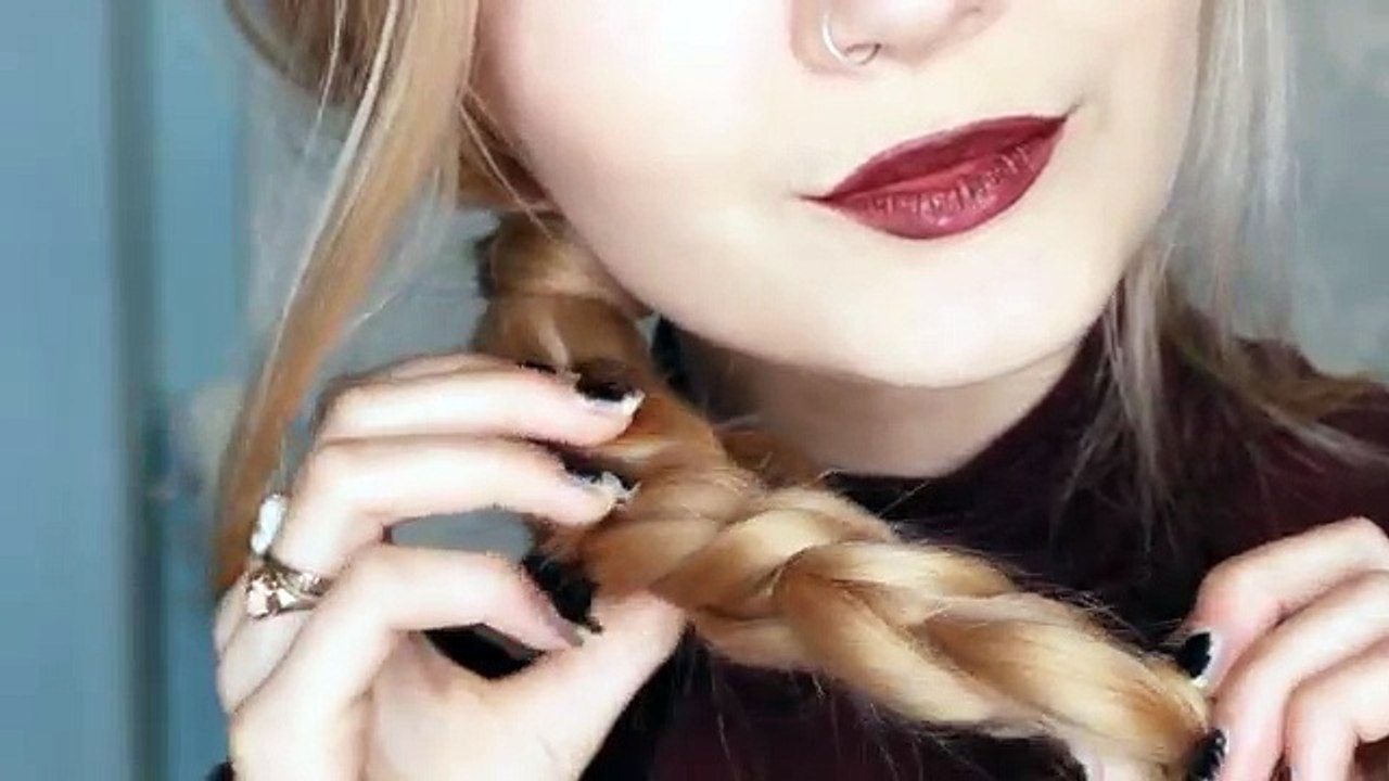 3D Braid Hair Tutorial For School --Beauty Tips