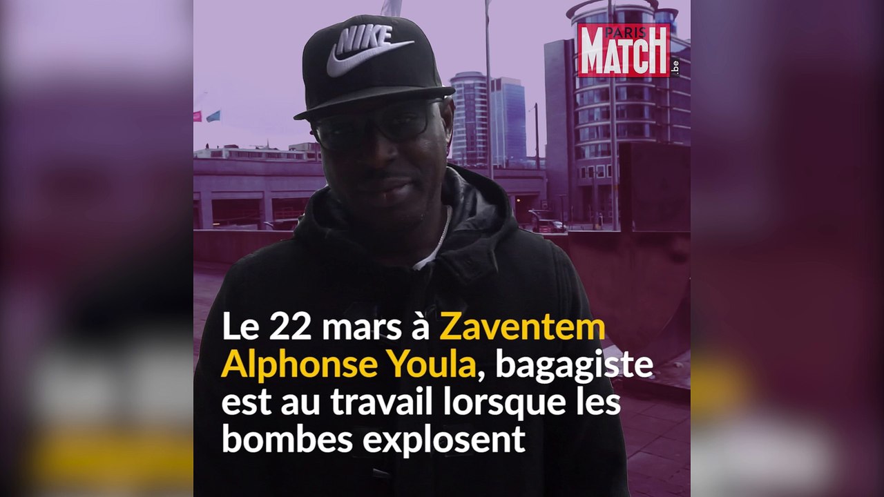 Interview d'Alphonse, héros du 22 mars lors des attentats à l'aéroport de Bruxelles