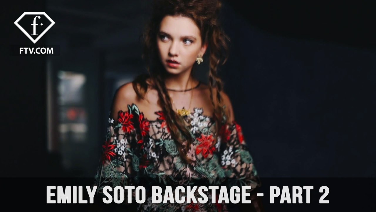 Backstage at Emily Soto Photo shoot at New York - Part 2 | FTV.com