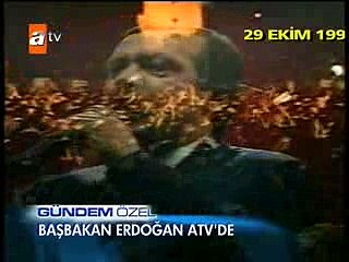 Ahmet Kayanın Erdoğanı Ağlatan Konuşması Cumhuriyet Konseri (1998)