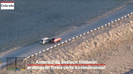 Amerika'daki Hırsız Polis Kovalamacası Film Sahnelerini Aratmadı