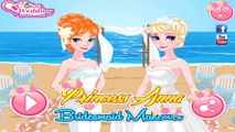 Frozen Wedding Anna   Kristoff get married! Elsa bridesmaid   Disney Princesses Dolls Movi