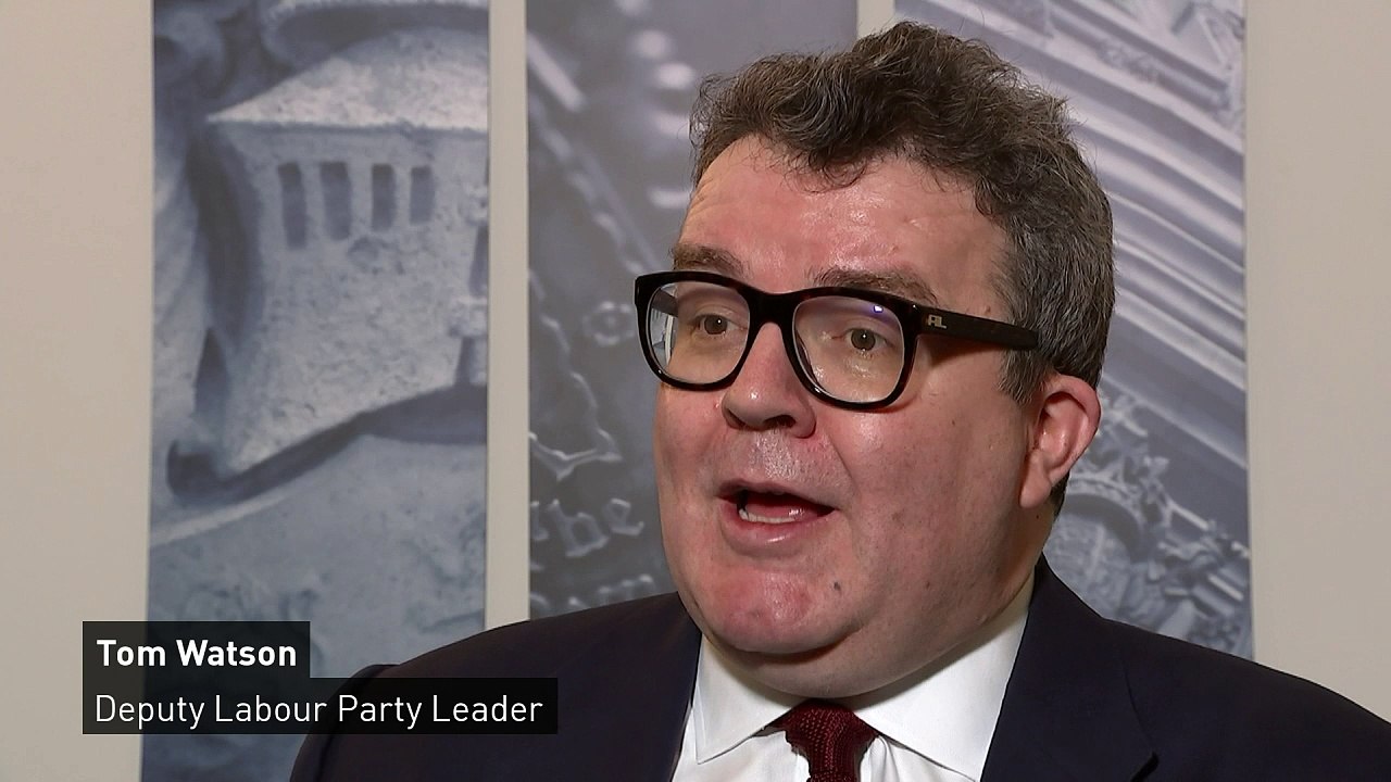Tom Watson: 'Theresa May has a legitimacy problem'