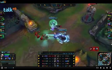 LMHT Bjergsen - Camille mid đấu với Ryze
