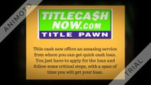 No Credit Check Title Pawn in Savannah | Title Cash Now