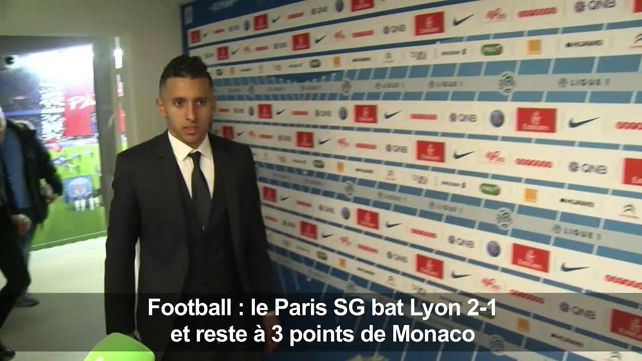 Football: le PSG bat Lyon (2-1) et reste à 3 points de Monaco