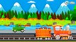 Caricaturas de Trenes Para Niños - Dibujos Animados - Carros de Carreras - Videos Para Niños