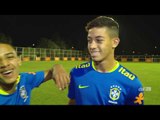 Seleção Brasileira Sub-17: Brenner e Matheus Stockl falam de clima para a final