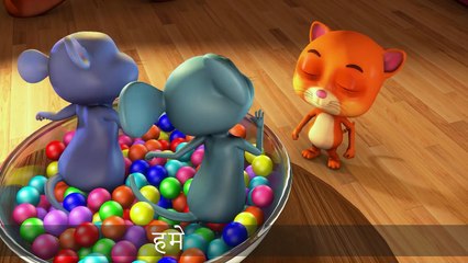 Do Chuhe the - Hindi Rhymes | Nursery Rhymes compilation from Jugnu Kids