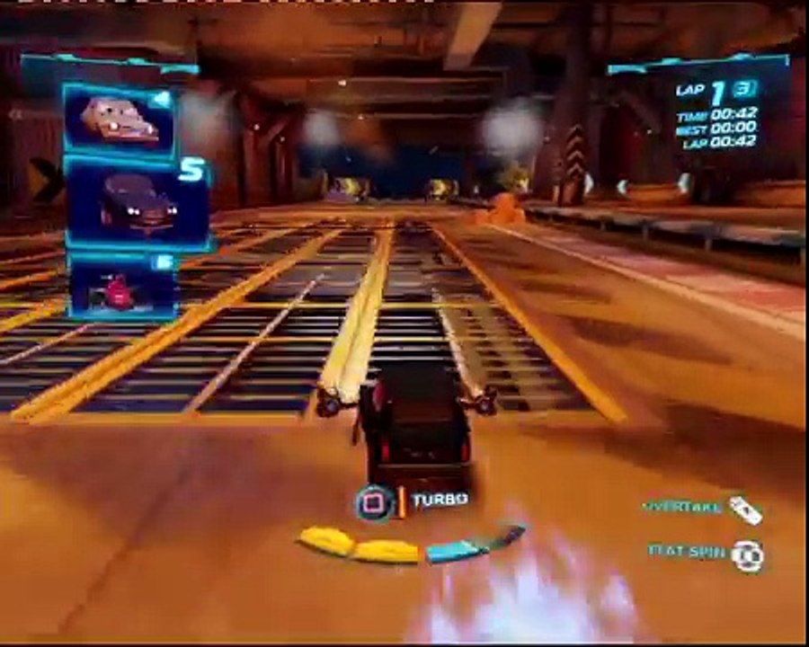 Cars 2: The video Game - Tomber - Race on Pipeline Sprint