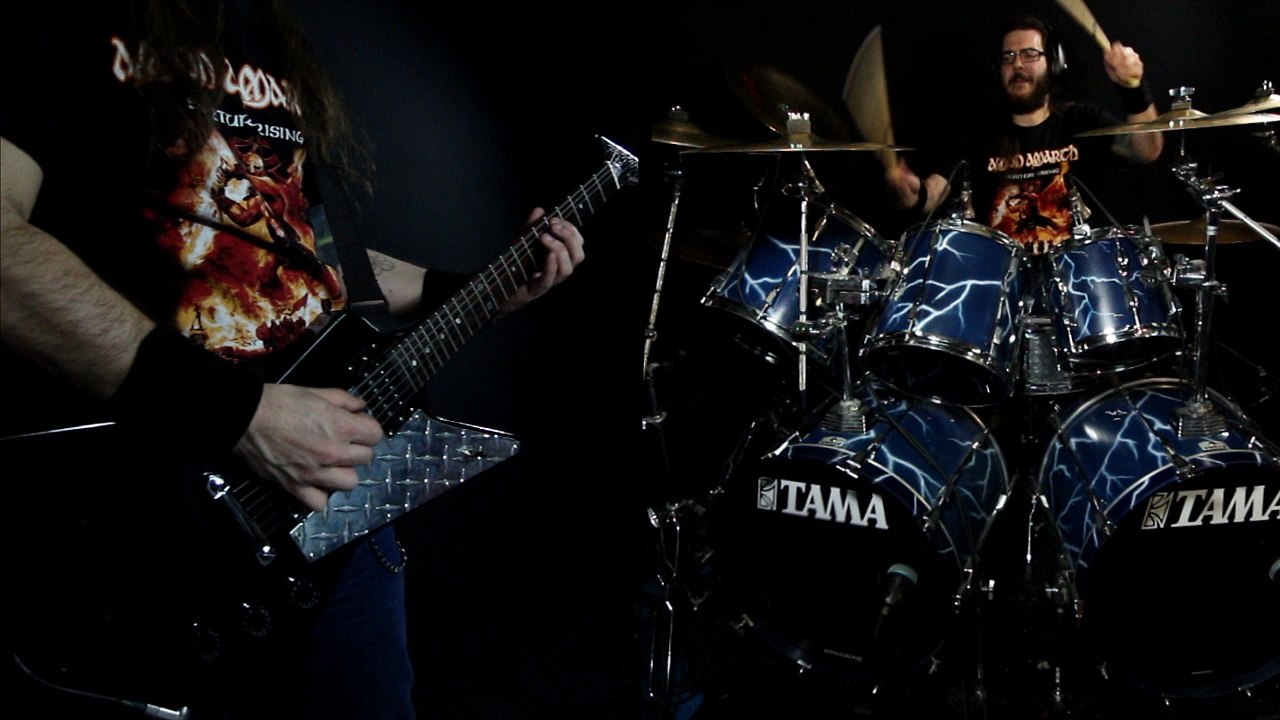Amon Amarth - For Victory or Death (Drums & Guitar cover)