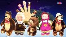 NEW Masha and The Bear Finger Family Learn Colors for Kids Nursery Rhymes Songs For Childr