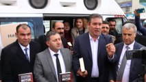 Erzincan Başkan Piriştina Erzincan'da Nutuk Dağıttı