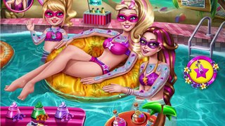 Барби платье для Игры девушки вечеринка бассейн Супер большой плавание вверх