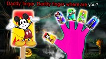 Skeleton Mickey Mouse Clubhouse and Monster Friends Finger Family Song Nursery Rhymes Lyri