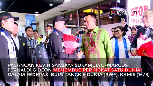 Kevin-Marcus Raih Peringkat Satu Dunia BWF