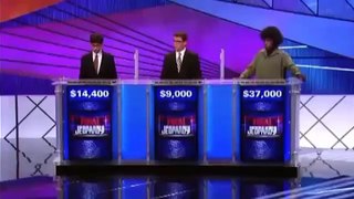 Best Final Jeopardy answer EVER!