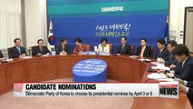 Korea's political parties work to narrow candidate field ahead of May election