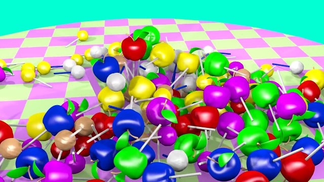 Mega Sweets Finger Family Pack - Lollipops, Candies, Ice Cream, Animals 3D