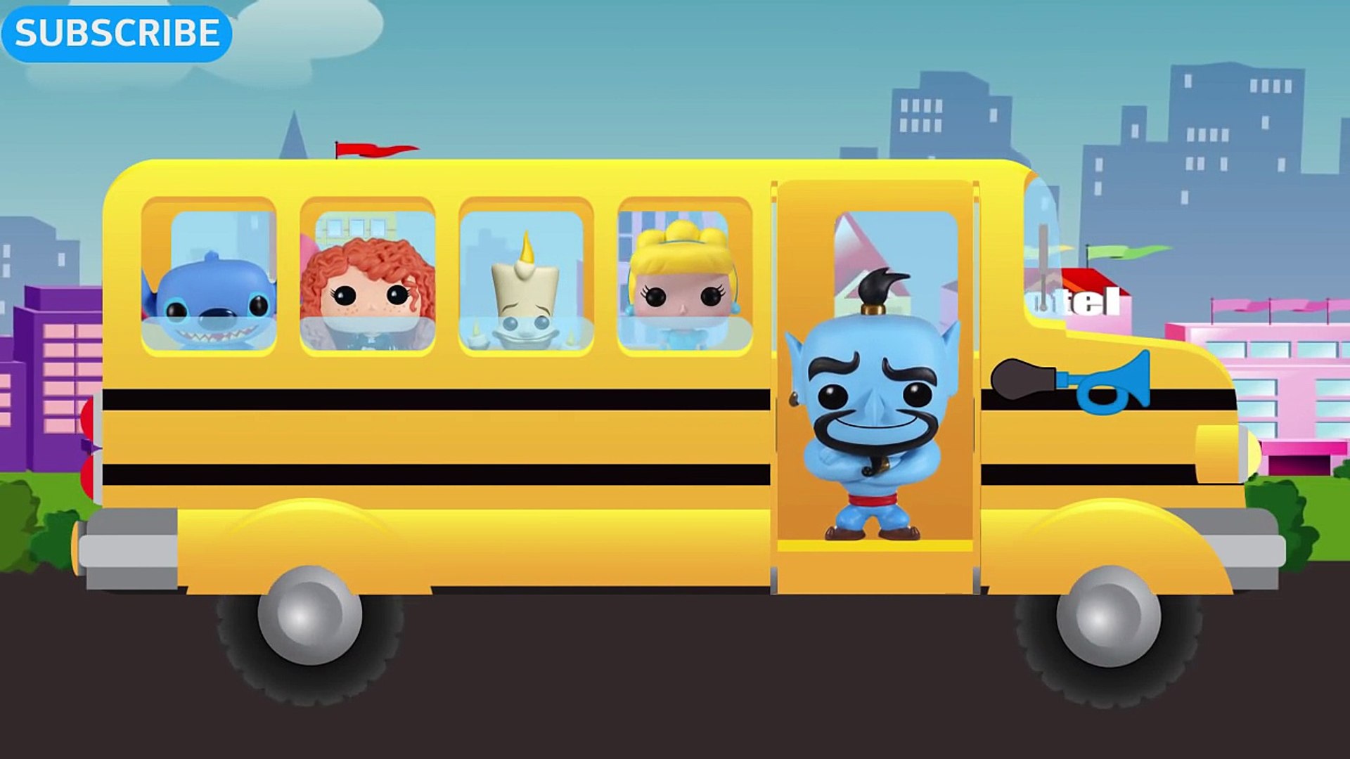 ⁣Колеса на в автобус томас поезд дисней Аладдин россказни распаковка Игрушки для Дети