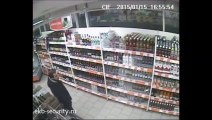 Le plus mauvais voleur d'alcool en Russie !