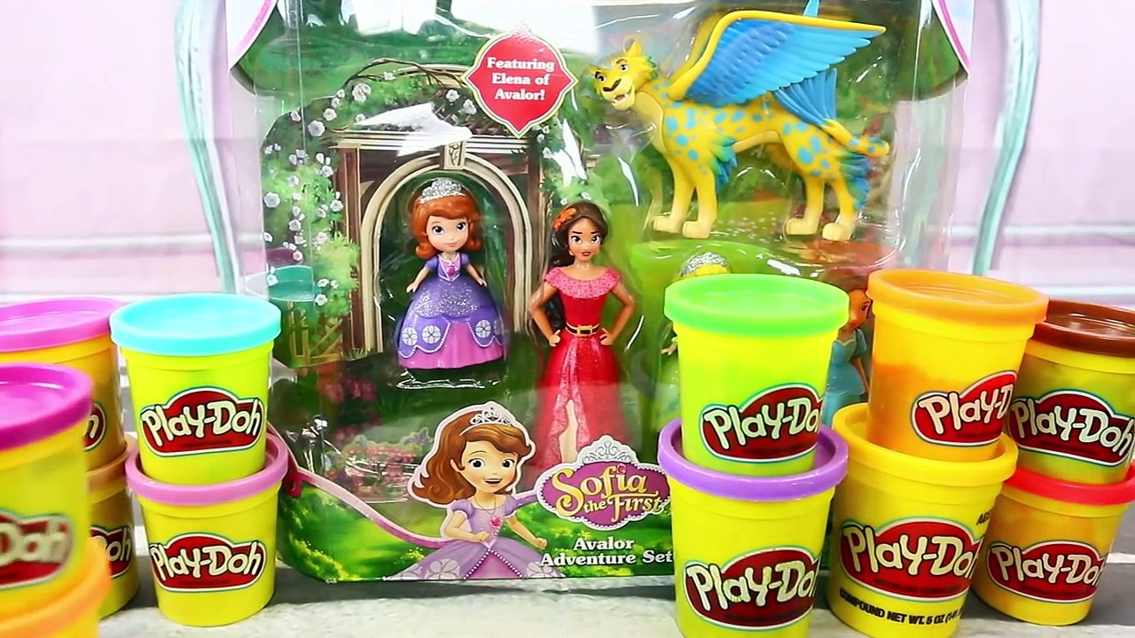 Moana & Elena of Avalor Move Into The Sofia The First New Disney Princess Dollhouse & Cast