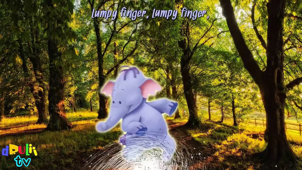 Elephant Finger Family | Dumbo, Lumpy, Horton, Ding Dong | and more Nursery Rhymes | dRuLi