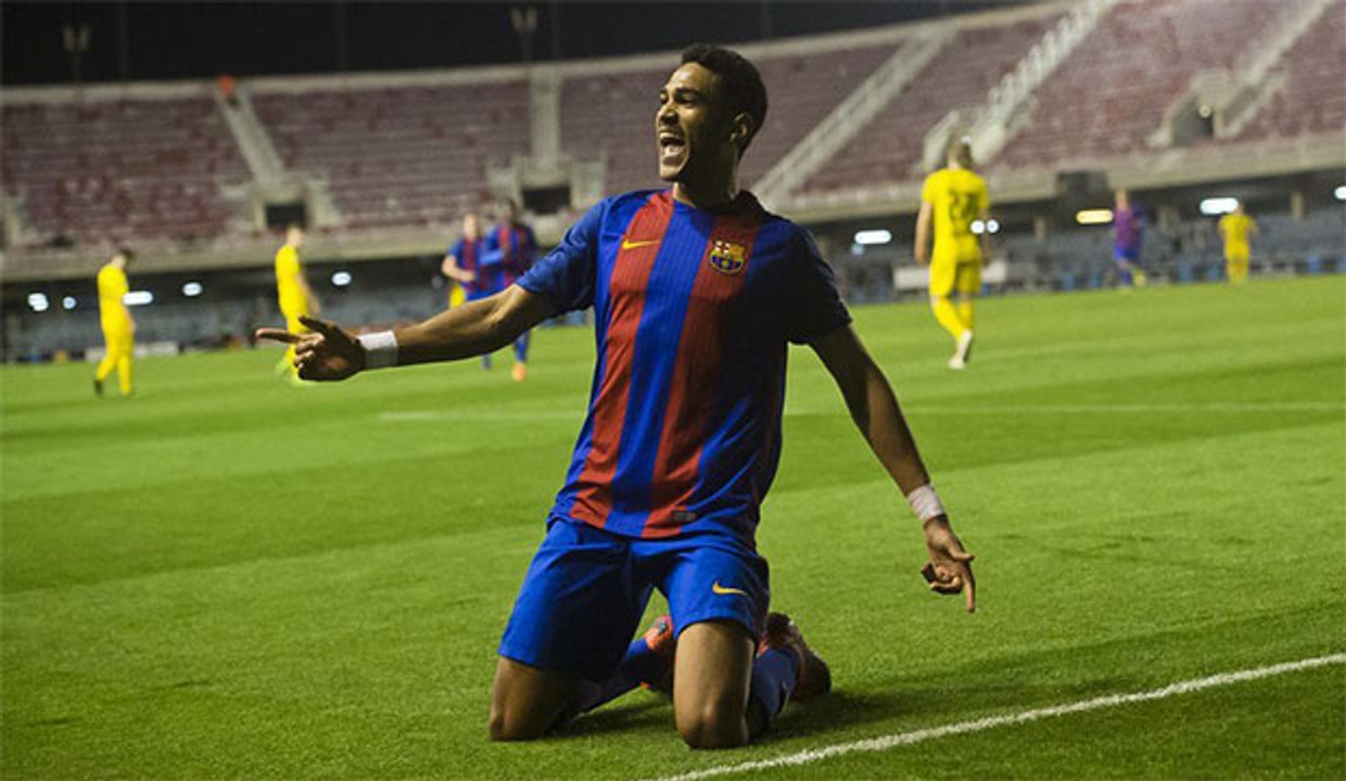 Les belles performances de Jordi Mboula au Barça