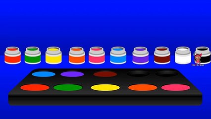 Colors for Kids Learn with Jelly Colors | Learn Color Palette for Toddlers Babies Kindergarten