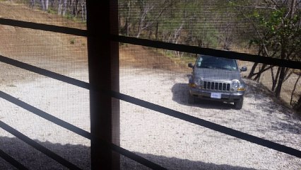 Two girls having fun at the ranch