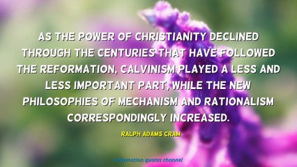 Ralph Adams Cram Quotes