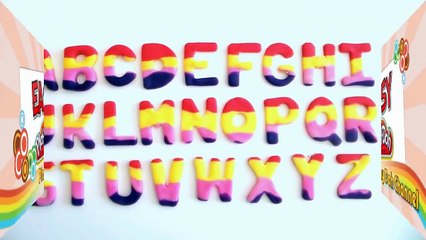 ABC Colorful Play-Doh - Learn the Alphabet-q0u-Uz24o7A