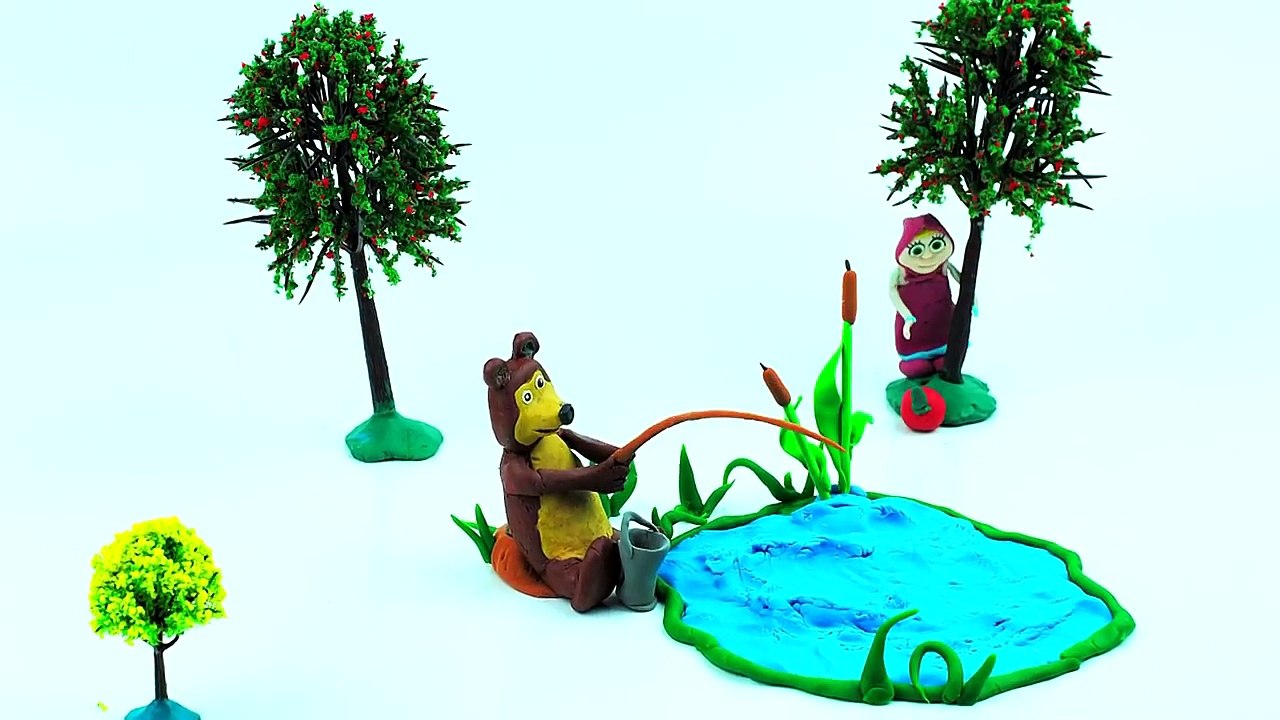 Play Doh Masha and The Bear Stop Motion Animación Playdough Masha i Medved-TDqwy1vbnYw