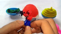 Play-Doh Ice Cream Cone Surprise Eggs _ Spiderman _ Toys Cars _ Lego _ Kids Toddlers-9wj-9dPByIg