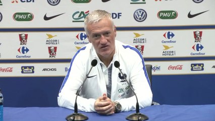 Foot - Bleus : Deschamps «Mbappé ? Je peux le faire débuter»