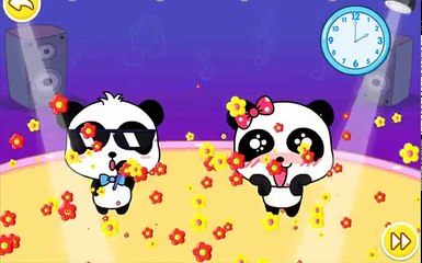 Baby Bus Around the Clock Fun Baby Panda Game
