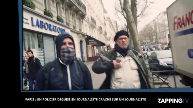 Un journaliste violenté par un policier déguisé en... journaliste (Vidéo)