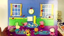 Фильм джордж дом Пеппа Пикник свинья Комплект Игрушки двухъярусная корзина для детей