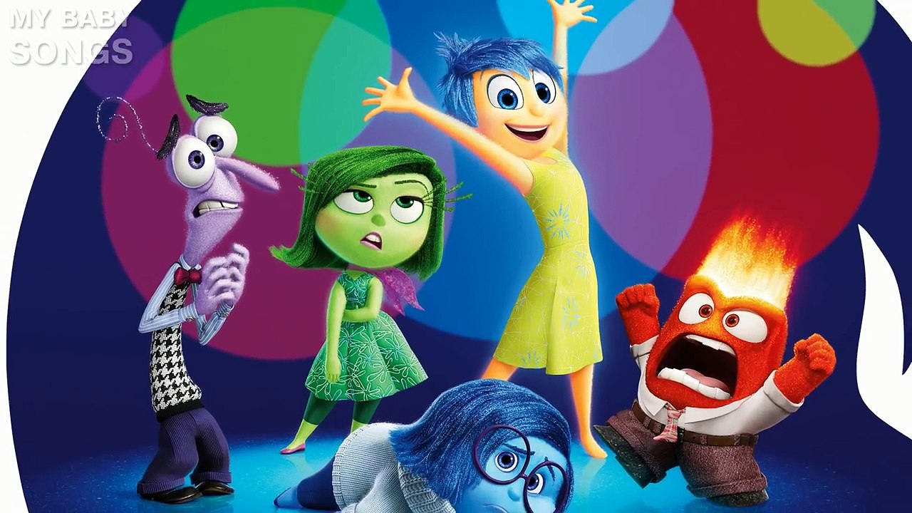 Inside Out | Play Doh | Finger Family nursery rhyme