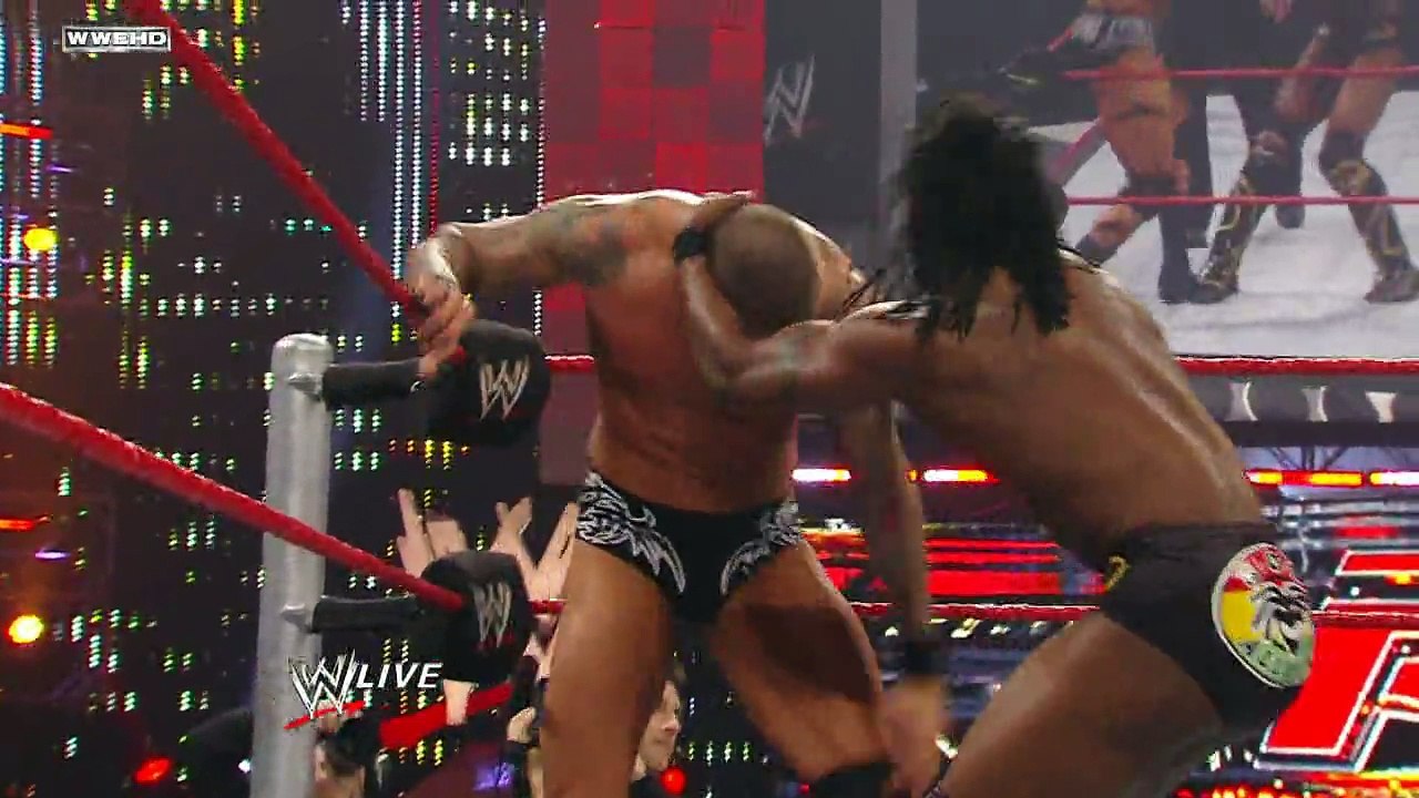 Raw  Kofi Kingston vs. Randy Orton