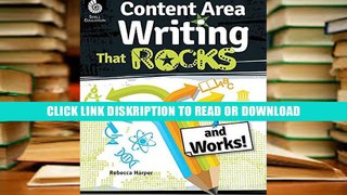 PDF Content Area Writing That Rocks (Professional Resources) Online