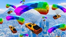 KWEBBELKOP-NEW FLYING SUPER CAR RACES! (GTA 5 Funny Moments)