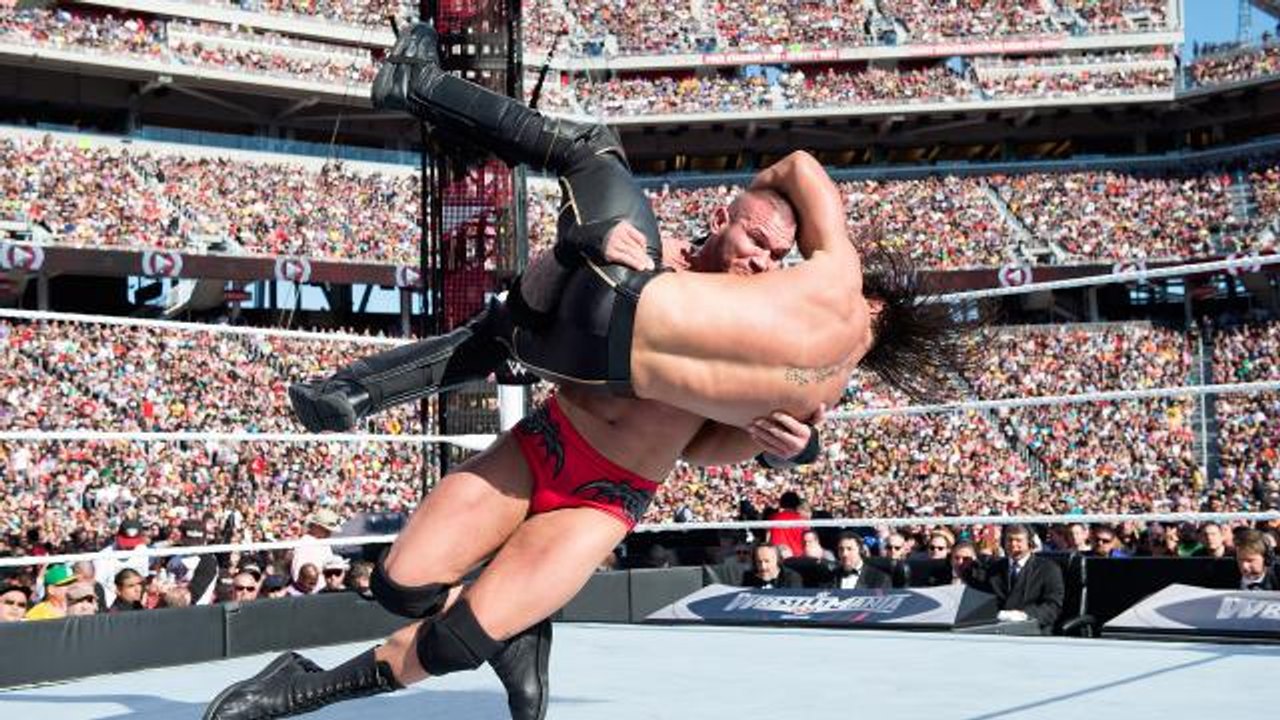 17 Randy Orton powerslams outta nowhere- WWE Fury_HD