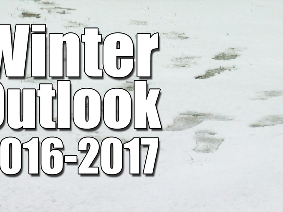 Winter Weather Forecast 2016-2017