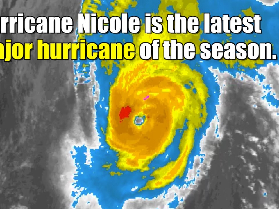 Hurricane Nicole aims for Bermuda